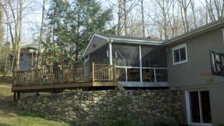 Sunroom and Deck - Proect P - Actual