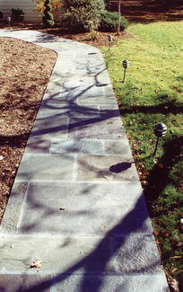Entry A - Stone Walkway