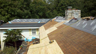 Project WRF - roof replacement with underlayment repair 2