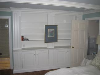 Custom Bookcase/ Bedroom