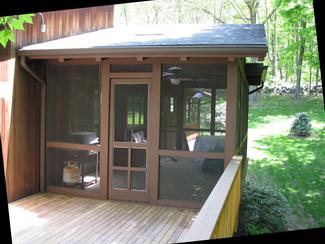 Ipe Decking (and Screened Porch)