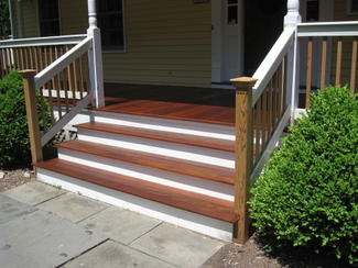 Ipe porch (stairs)