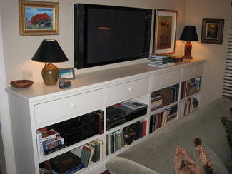 Stereo Cabinet (with Media Storage)