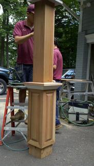 Custom Porch Column