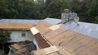Project WRF - roof replacement with underlayment repair 8