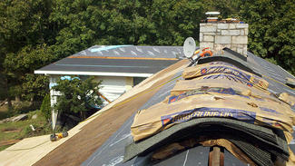 Project WRF - roof replacement with underlayment repair 9