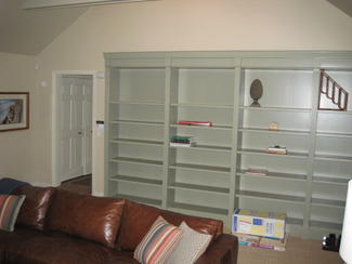 Bookcases  (Other side of room)